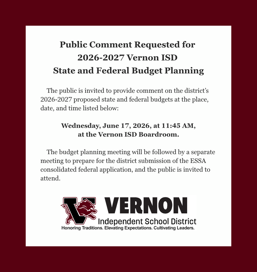 public comment federal budget 2026
