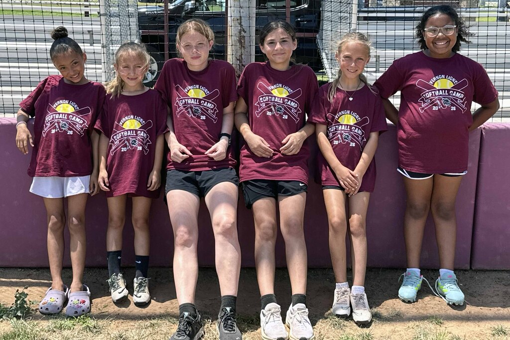 softball camp group