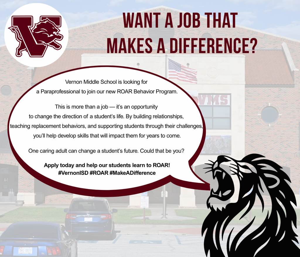 vms paraprofessional job post