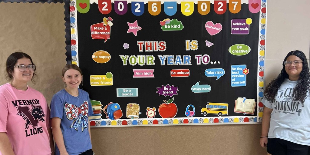 students with education bulletin board1