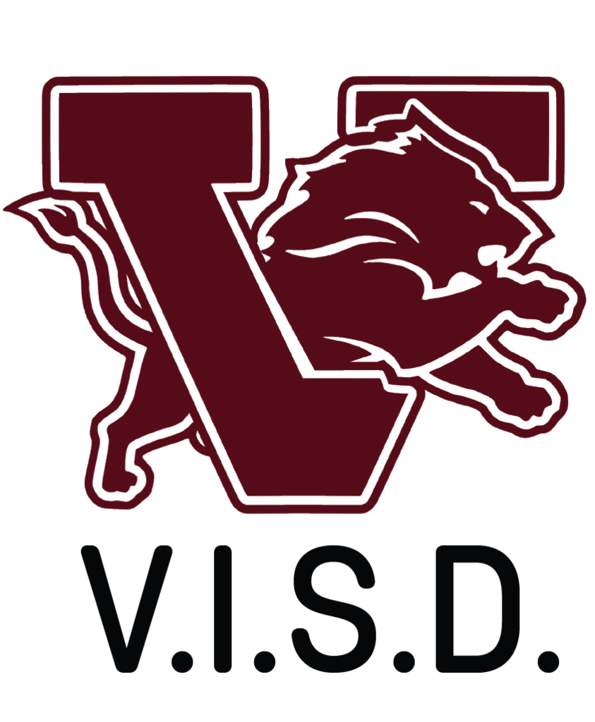 visd logo maroon