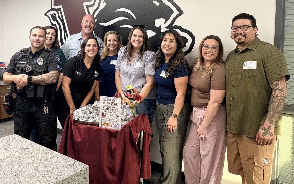 vhs 6 weeks treat for staff
