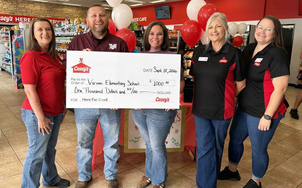 Donations from Casey's