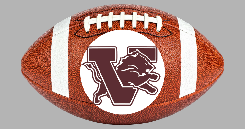 football with logo