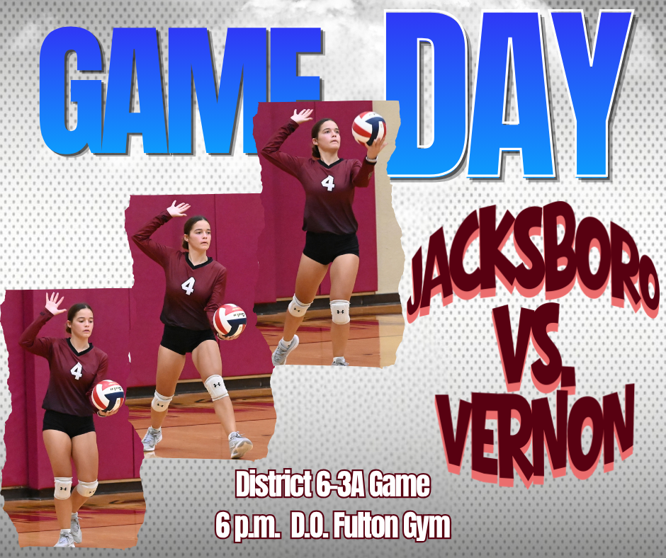 game day vs jacksboro vb