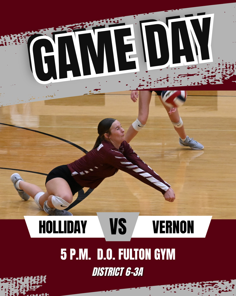 game day vs holliday volleyball