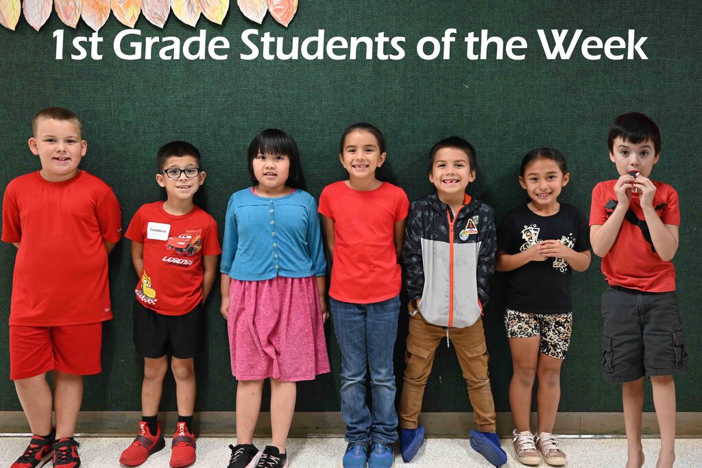 1st grade sow week 9