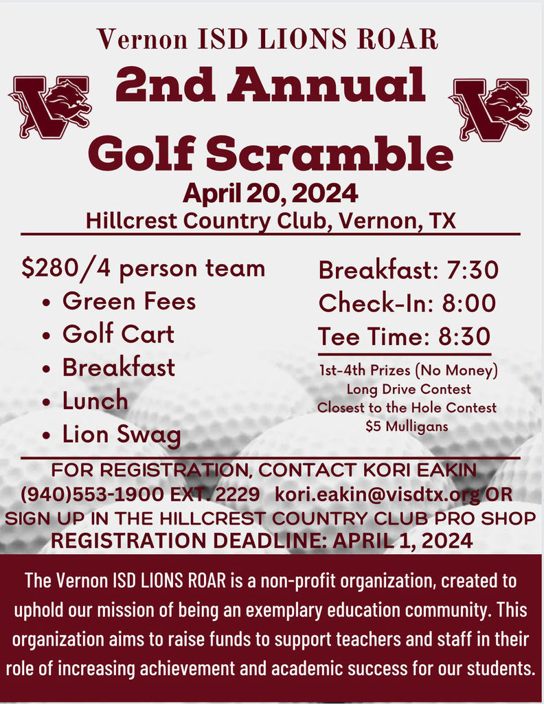 golf tourney announcement