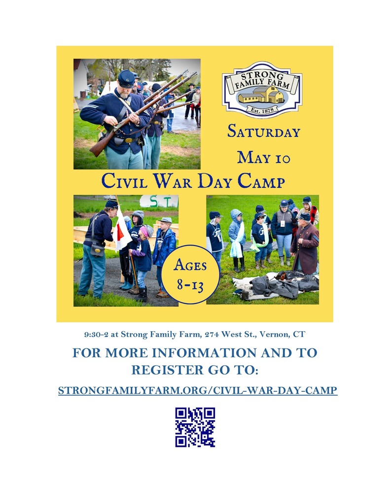 Civil War Day Camp at Strong Family Farm - May 10, 2025