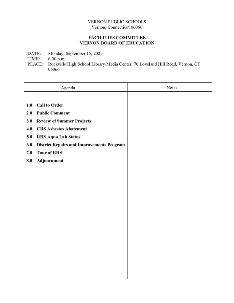 9-15 Facilities Comm