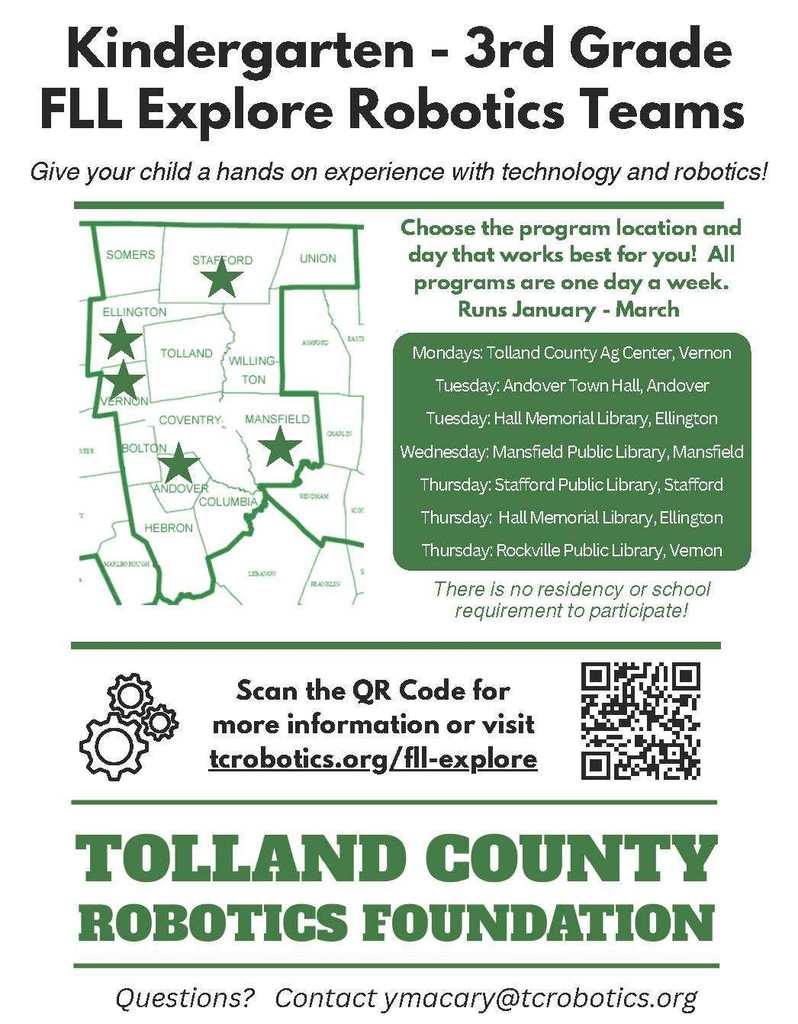 FLL Explore Robotics Teams