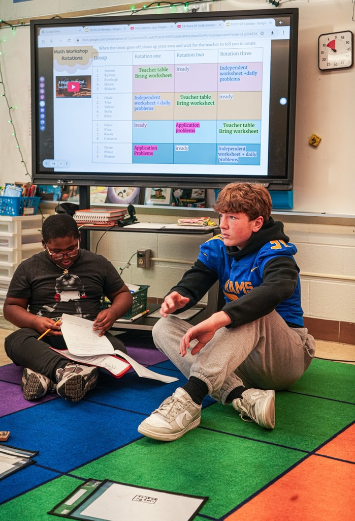 football visit to CRS