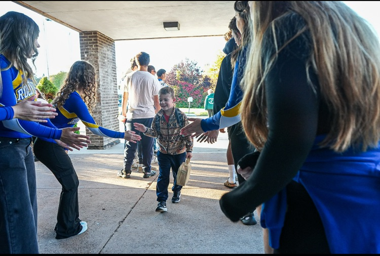 football visit to CRS