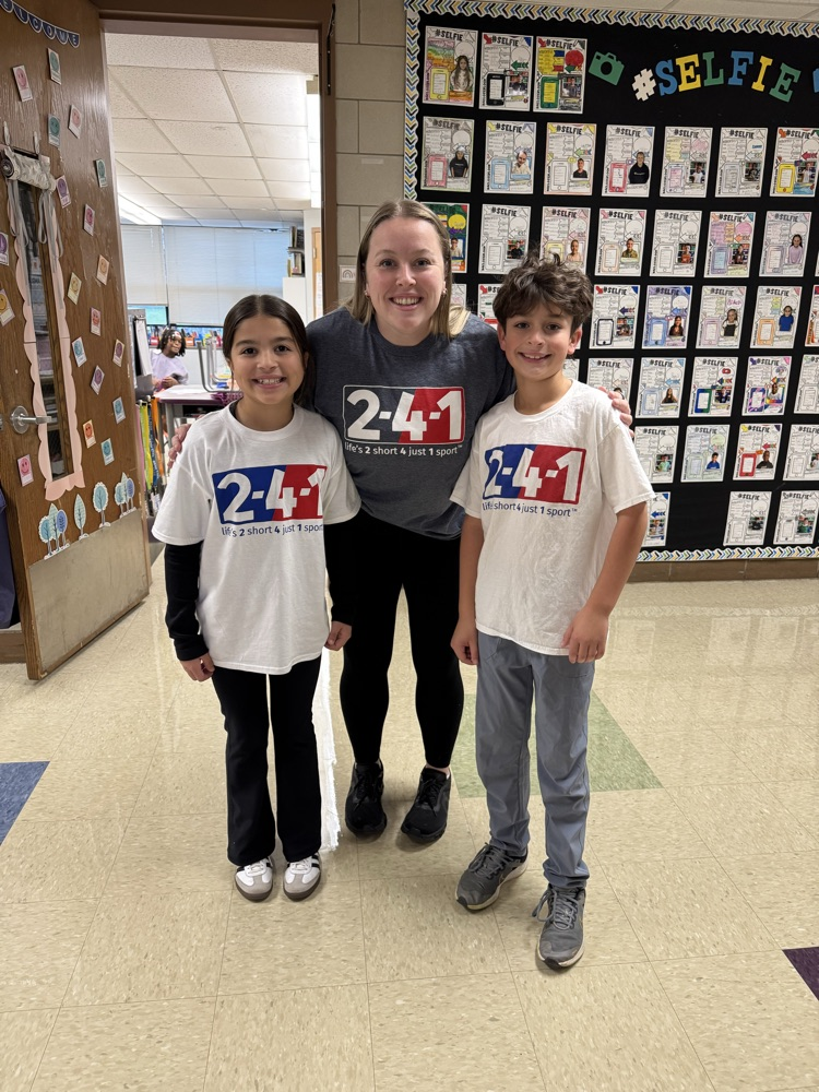 two of the 5th grade literacy pals & Ms Steed