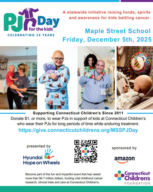 PJ day on Friday to support CCMC