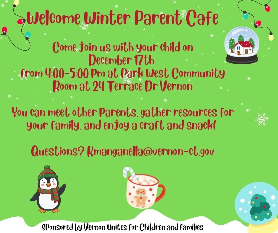 Winter Parent Cafe