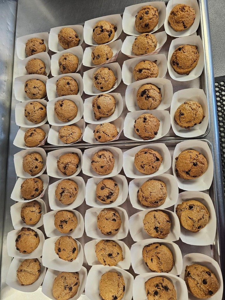 homemade choc muffins