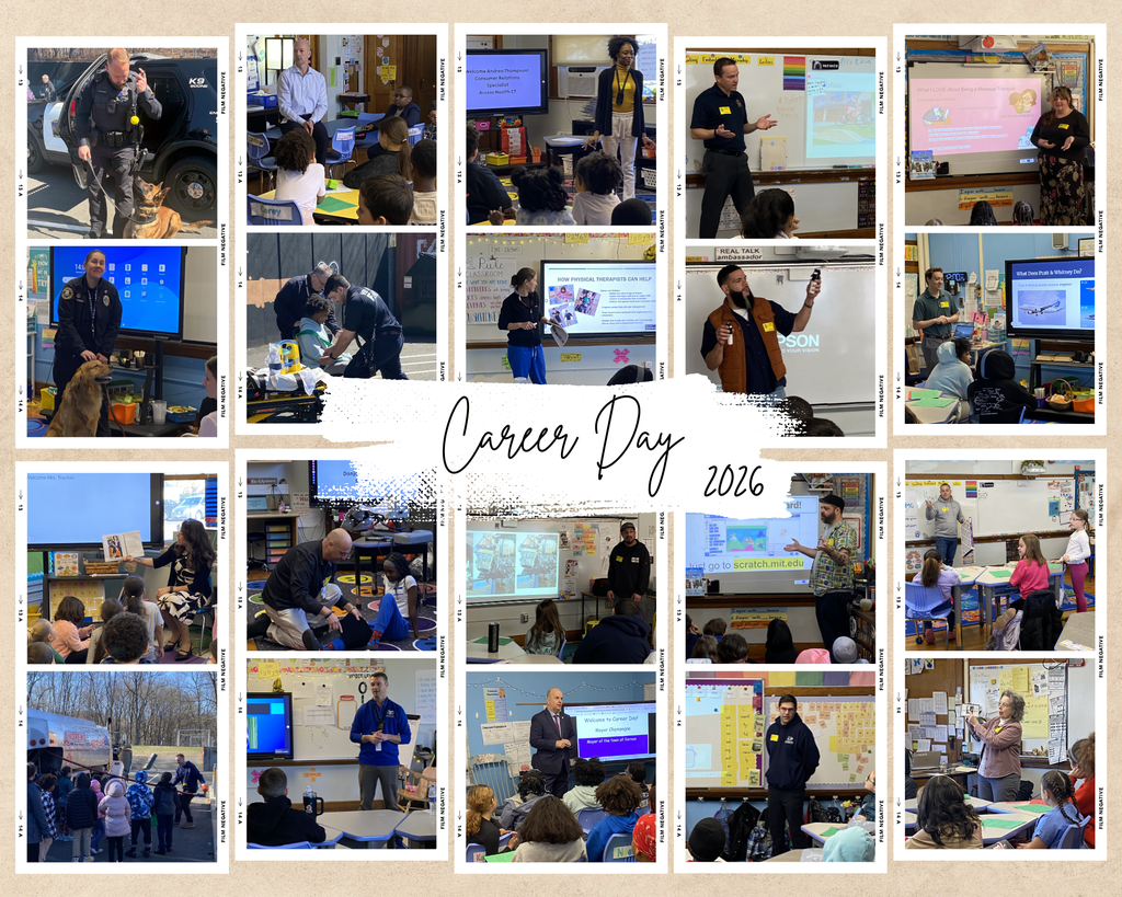 Pictures of the various presenters for career day.