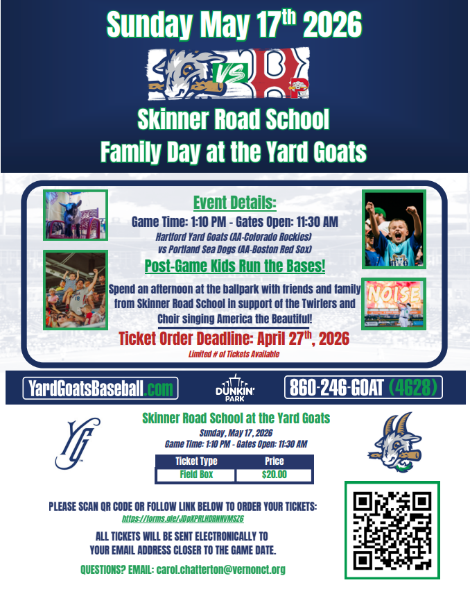 SRS day at the Yard Goats Game