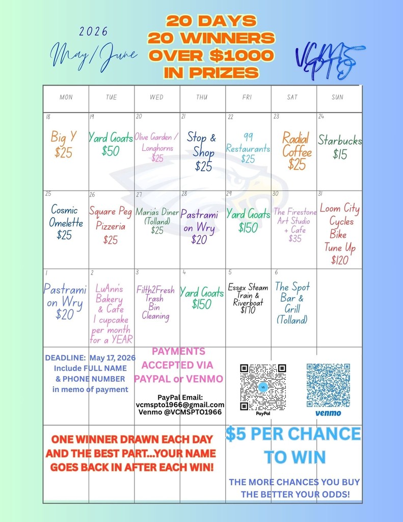 VCMS PTO Raffle