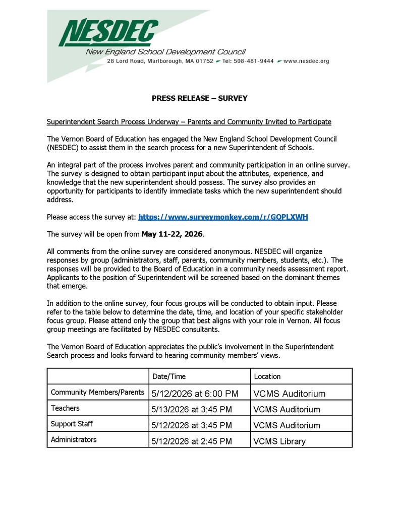 NESDEC Survey