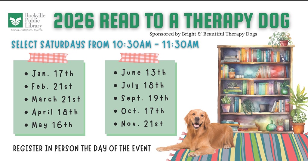 2026 Read to a Therapy Dog