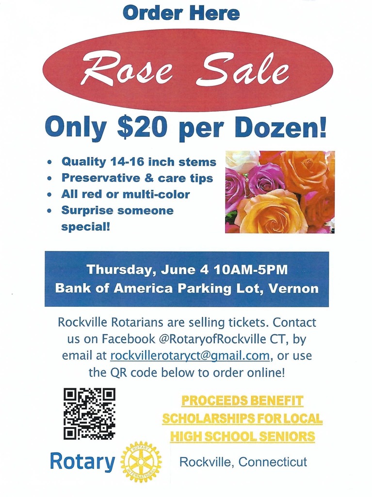 Rotary Rose Sale