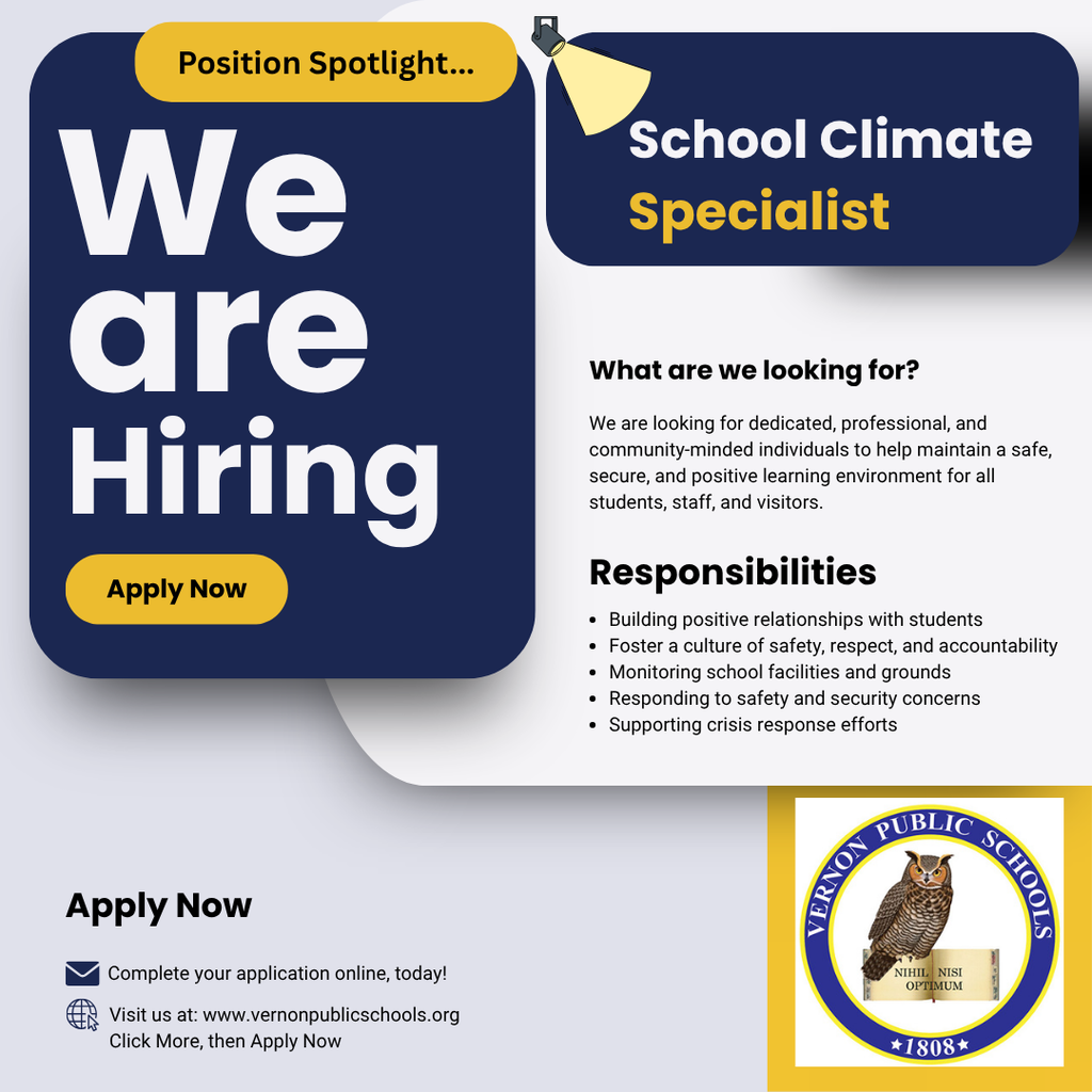 We're Hiring SCS