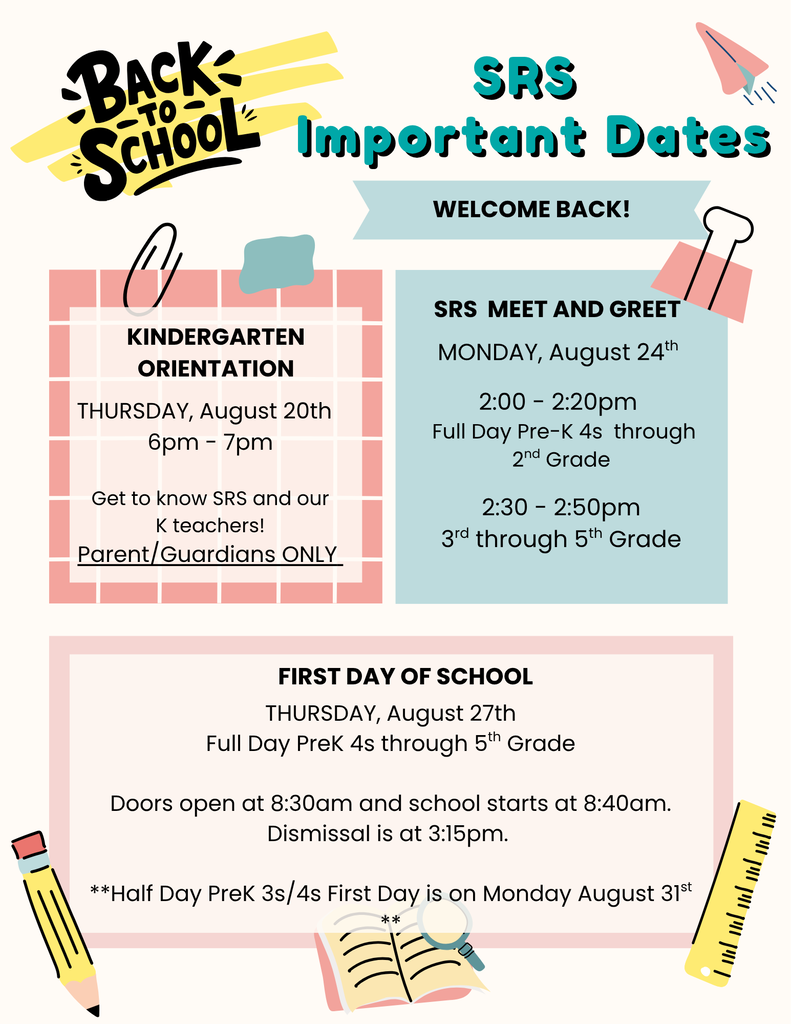Important Dates