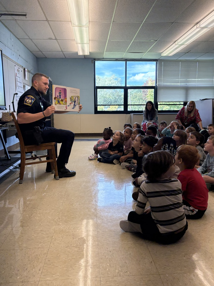 reading a story