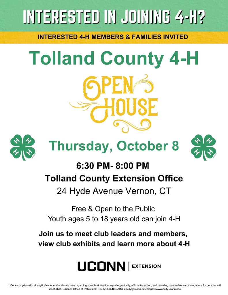 4-H Open House