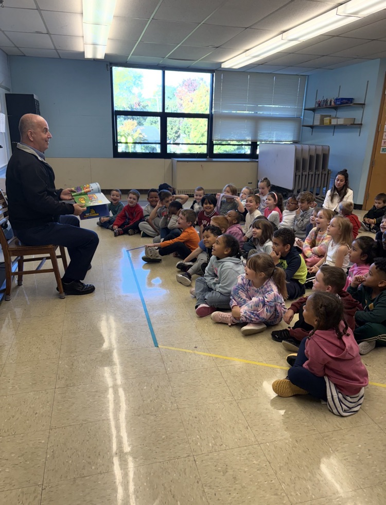 Reading a book!