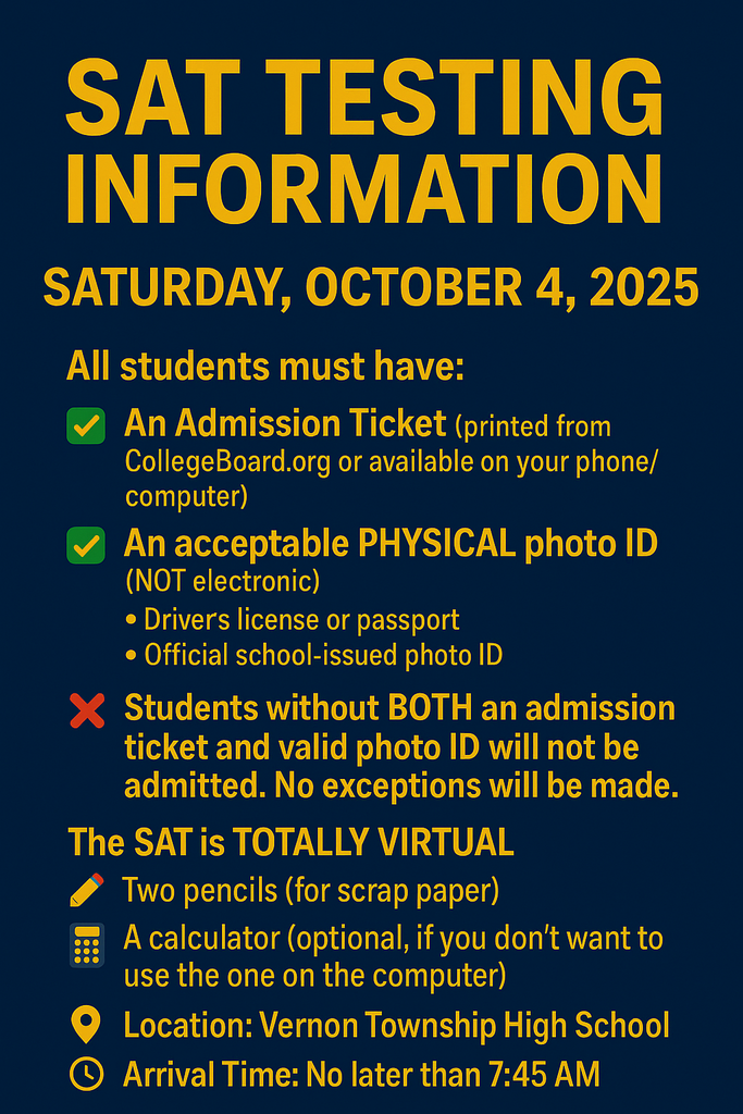 SAT announcement