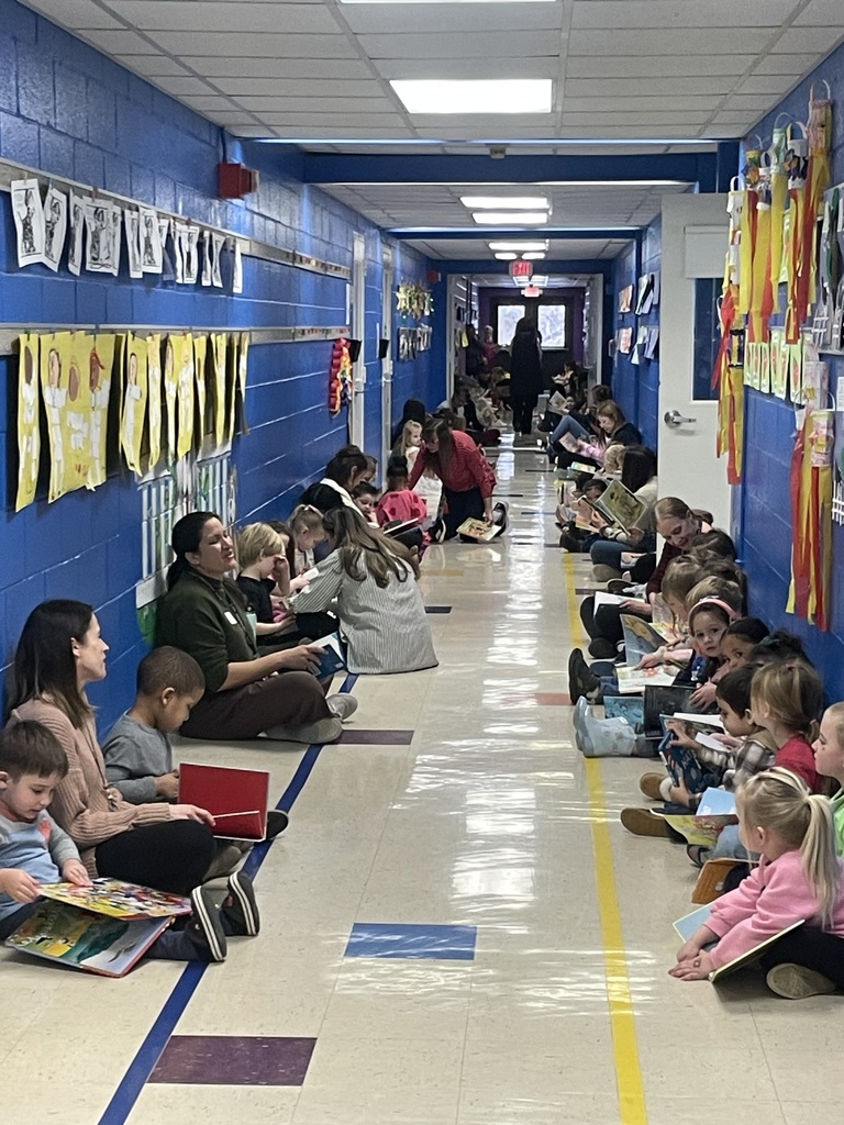 reading in the hall