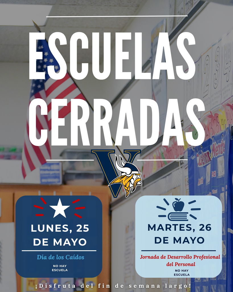 Schools closed in spanish