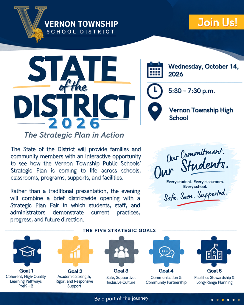 State of the District 2026: Wednesday October 14, 2026