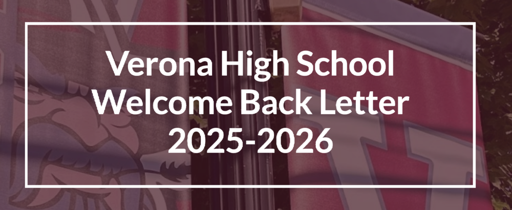 Welcome Back Letter