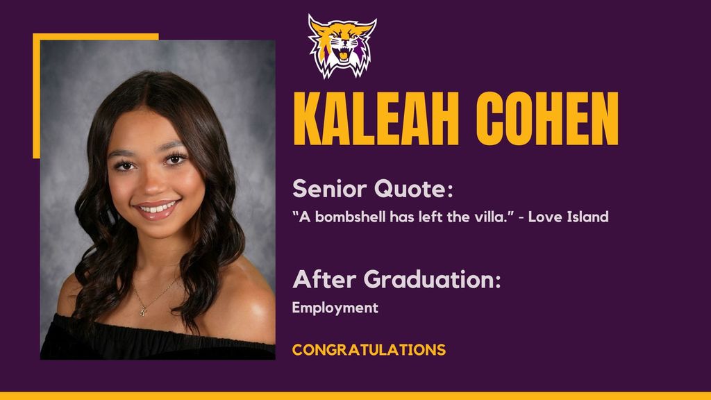 Kaleah Cohen