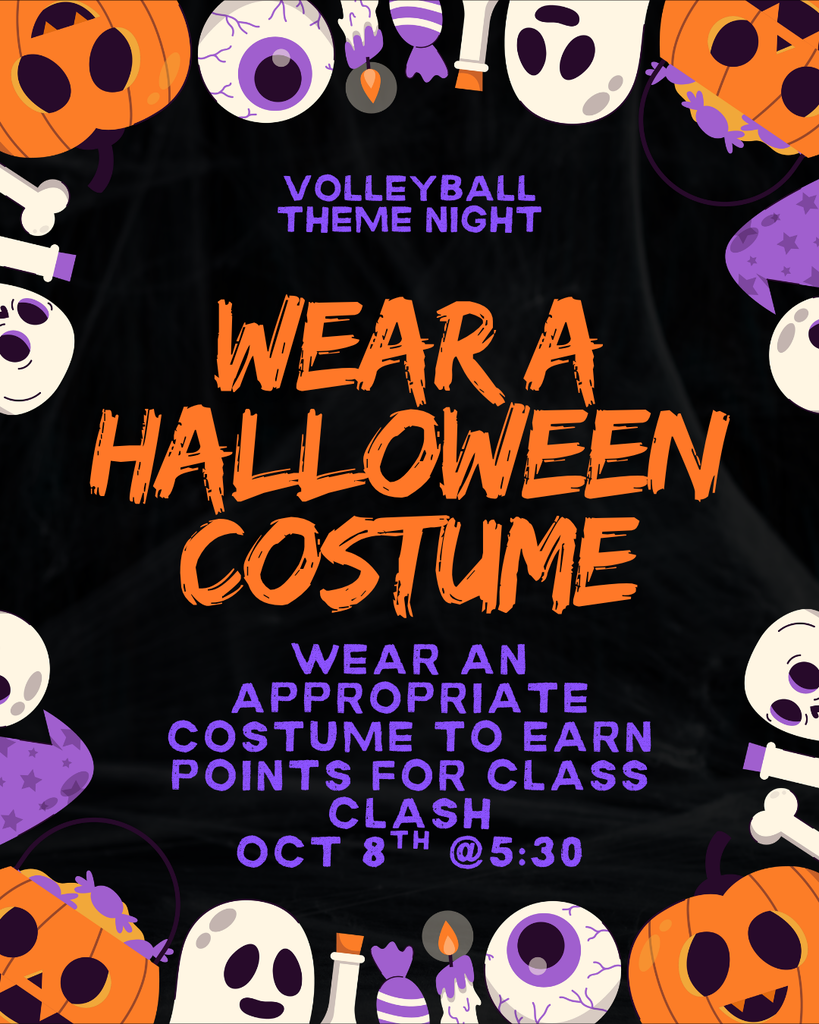Volleyball theme for October 8th!