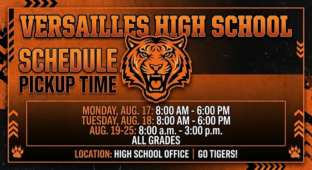 Schedule Pick Up Times