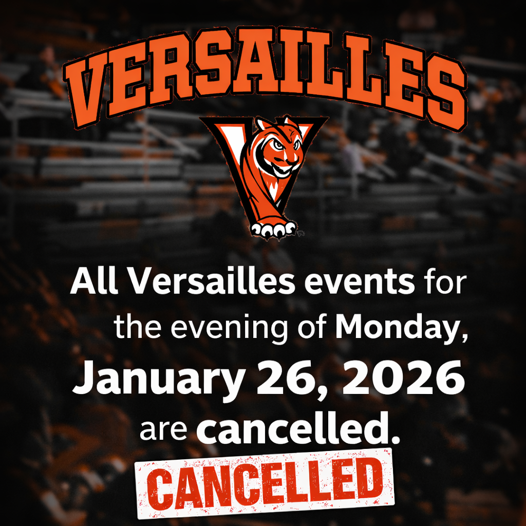 Evening events cancelled for 1/26/2026.