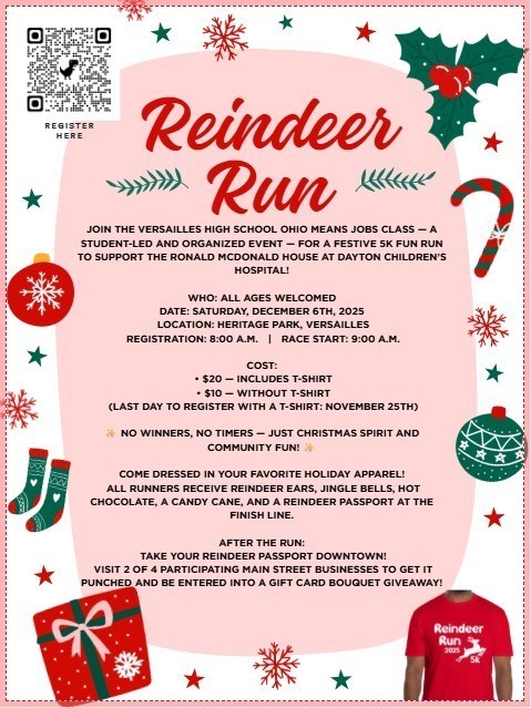 Reindeer Run Flyer