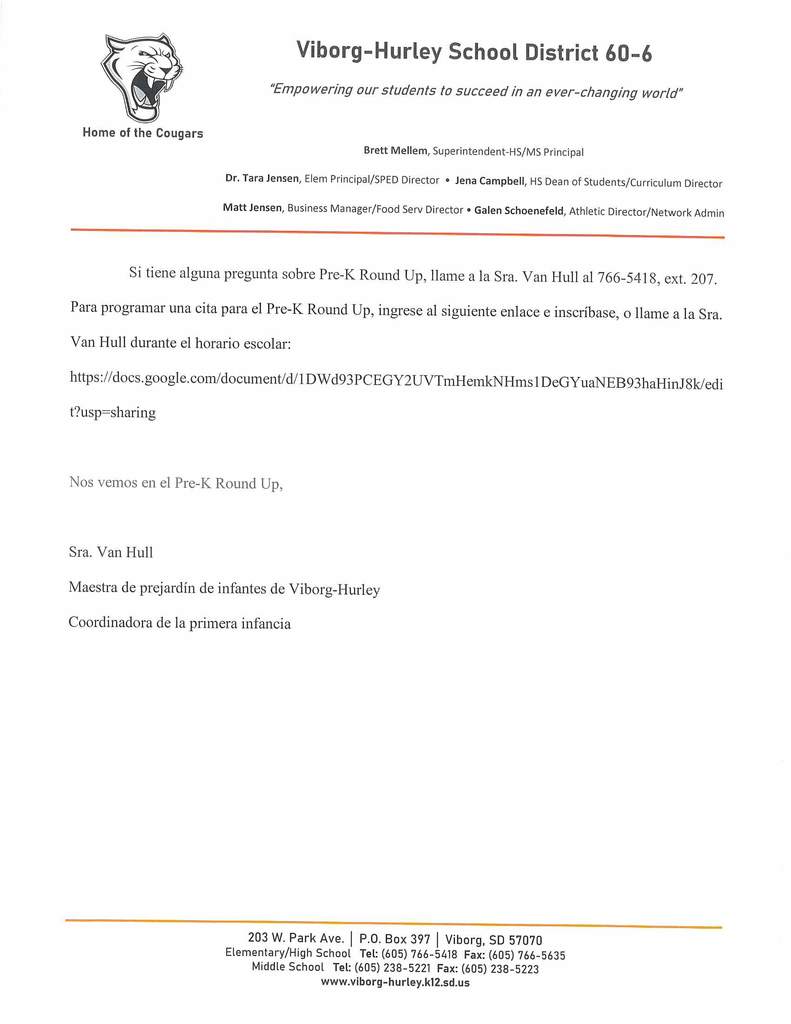 Pre K Round Up