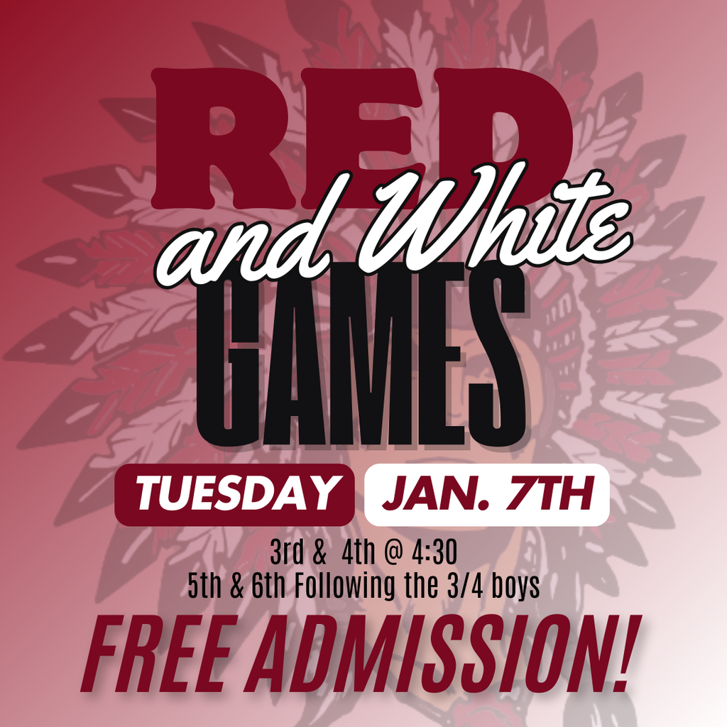 Red and White Games for 3/4 and 5/6