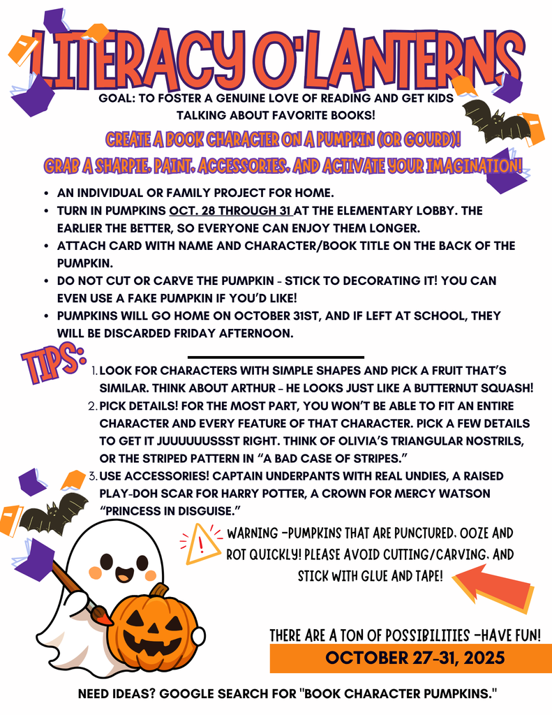 literacy O’lanterns