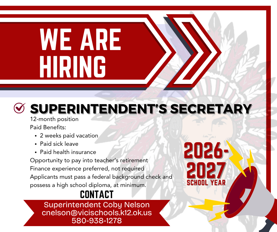 Secretary for the Superintendent