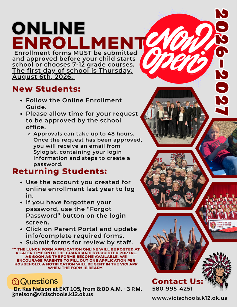 26-27 online enrollment now open
