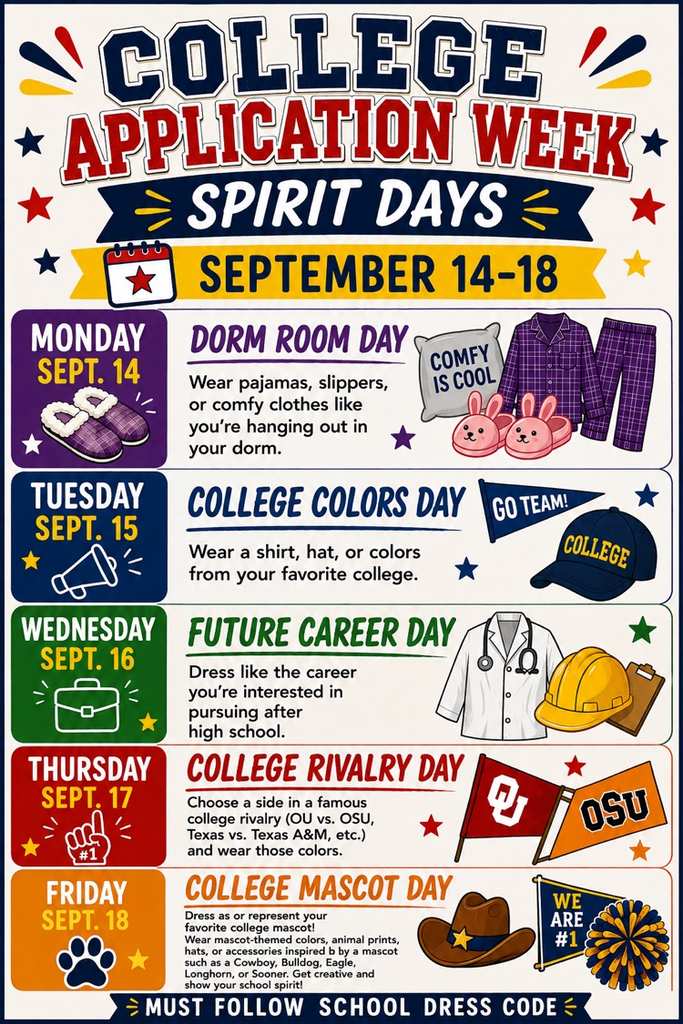 college app week 9.14-18