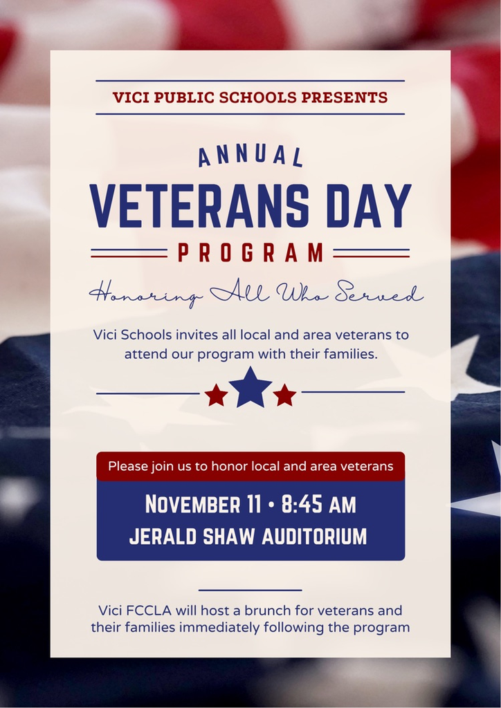 2026 Veterans Day Program