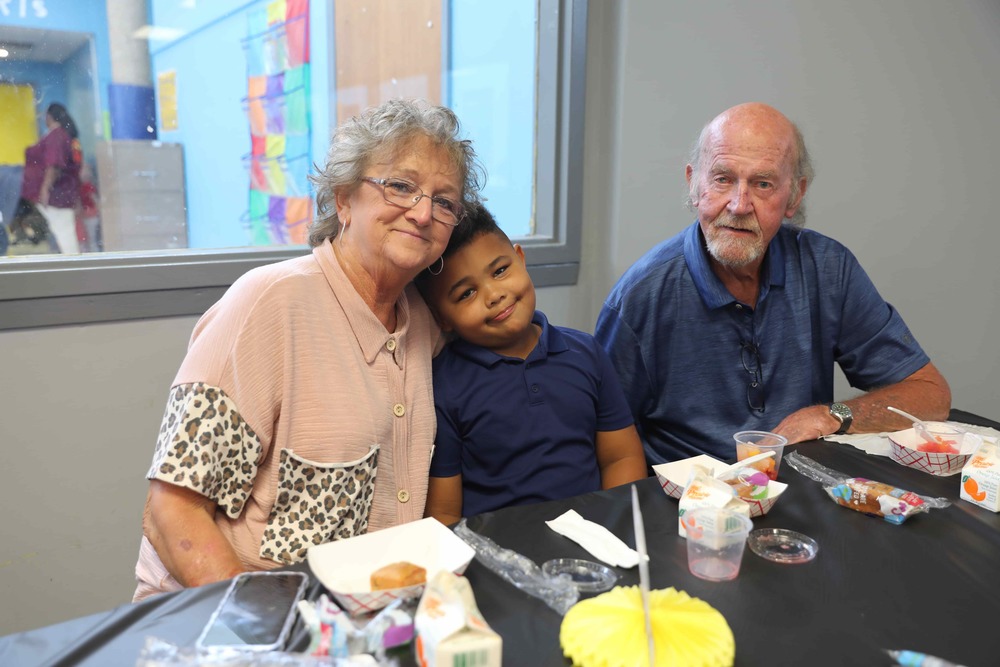 image of Students during Grandparents Day